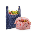 Bolso de compras impermeable de tela Oxford de gran venta Bolso de hombro de frutas y verduras Bolso de mano largo